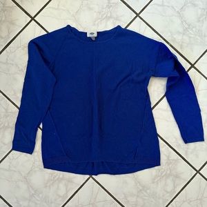 Old navy blue sweater